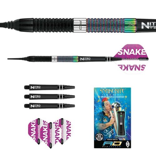 Red Dragon Red Dragon Peter Wright Snakebite World Champion Diamond Edition Soft Tip - Dartpijlen