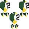 Target Target Chicane Pro Ultra Green NO2 (3 pack) - Dart Flights