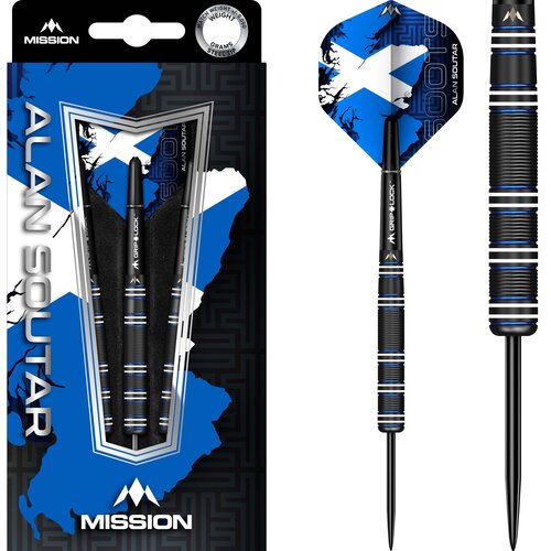 Mission Mission Alan Soutar Black Titanium 90% - Dartpijlen