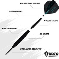 KOTO KOTO Pro Edition + Accessory Kit Steeltip Black 90 Pieces