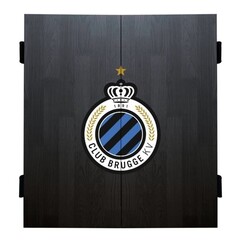 Club Brugge Dartbord Cabinet Logo