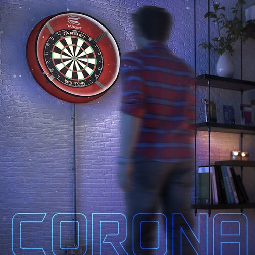 Target Target Corona Vision dartbord verlichting