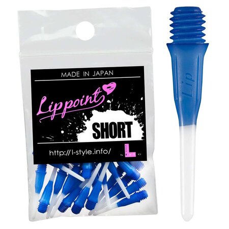 L-Style L-Style Short Lip 2-Tone Blue - Soft Tips