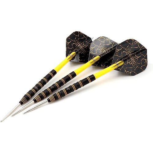 CUESOUL Cuesoul Challenge Black Yellow 90% - Dartpijlen