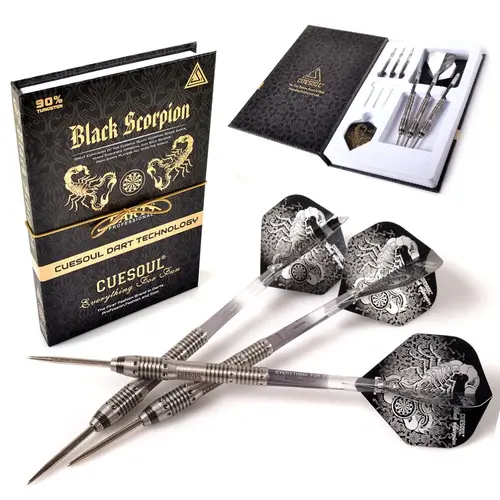 CUESOUL Cuesoul Scorpion Black 90% - Dartpijlen