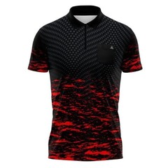 Arraz Lava Dartshirt Black & Red