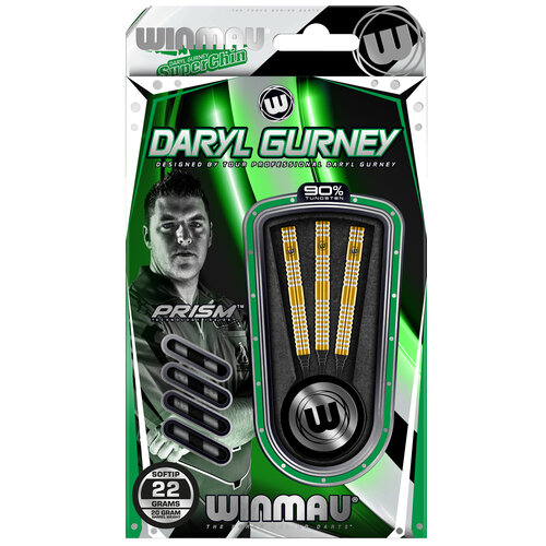 Winmau Winmau Daryl Gurney 90% Soft Tip - Dartpijlen