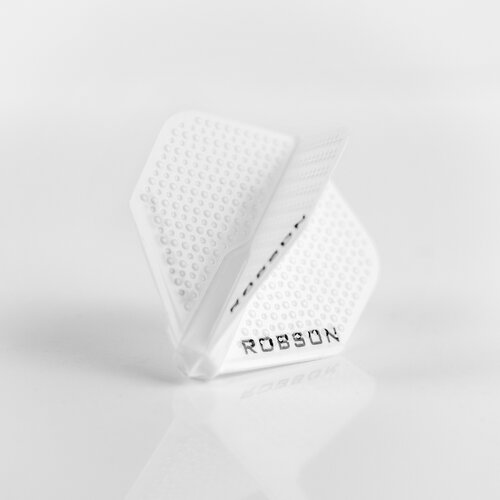 Bull's Bull's Robson Plus Dimpled White No.2 - Dart Flights