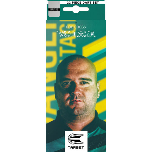 Target Target Rob Cross Brass Set 22 Pieces Soft Tip - Dartpijlen