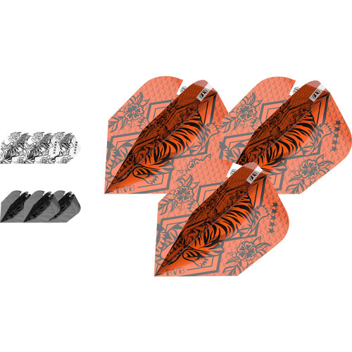 Target Target Raymond van Barneveld 3 Sets Ink 2023 Ten-X - Dart Flights