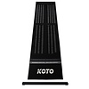 KOTO KOTO Carpet Checkout Dartmat Grey + Oche 285 x 80cm