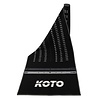 KOTO KOTO Carpet Checkout Dartmat Grey + Oche 285 x 80cm