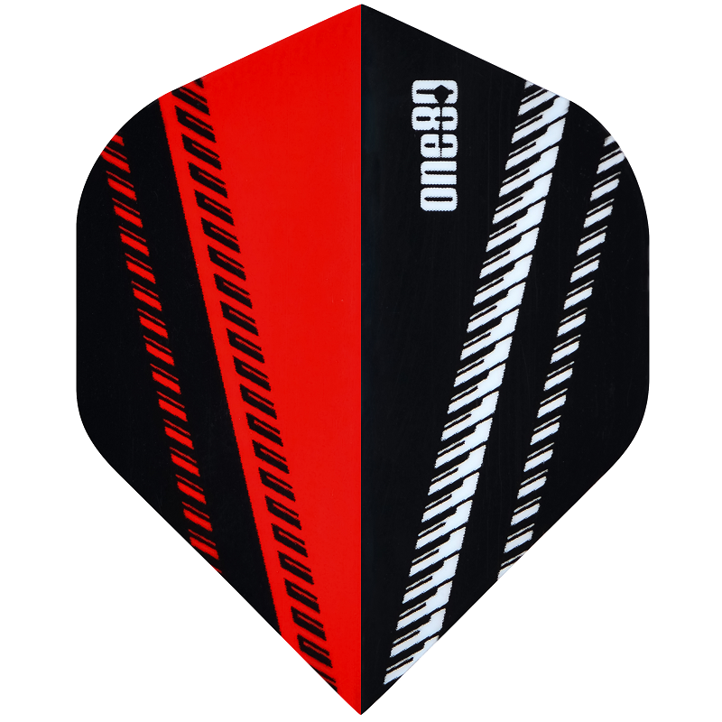 ONE80 VFlow Red Dart Flights
