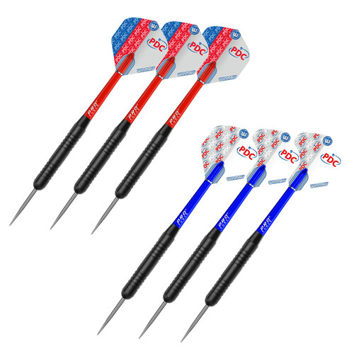 Winmau Winmau Blade 6 + PDC Surround Blue Set - Dartset