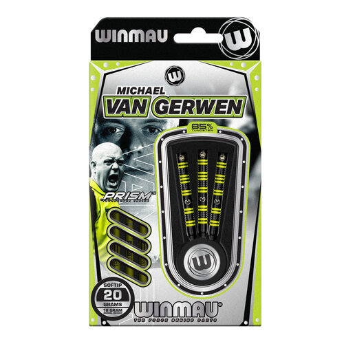 Winmau Winmau Michael van Gerwen 85% Soft Tip - Dartpijlen