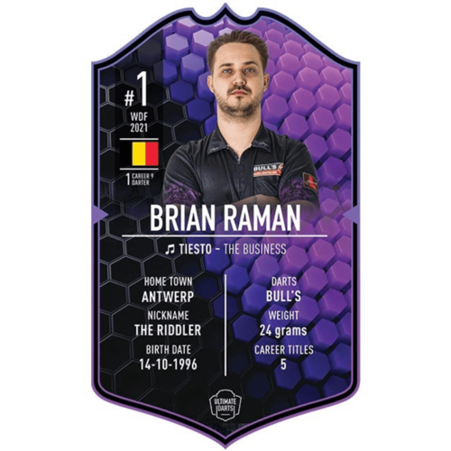 Ultimate Darts Ultimate Darts Card Brian Raman