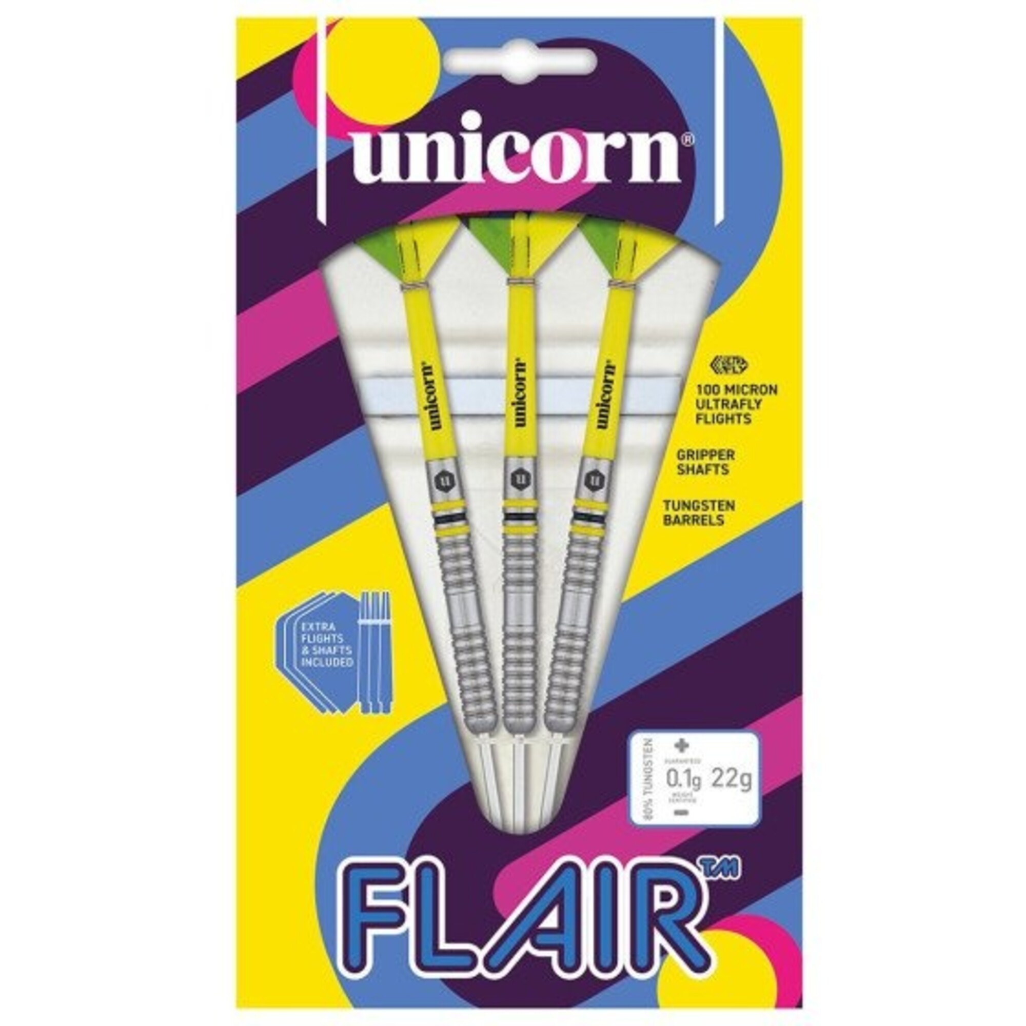 Unicorn Unicorn Flair 3 80% - Dartpijlen
