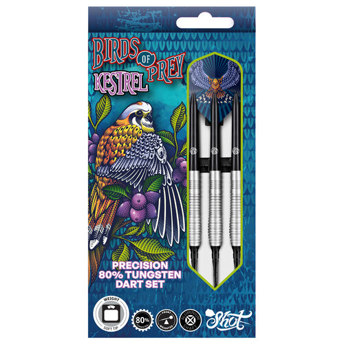 Shot Shot Birds Of Prey Kestrel 80% Soft Tip - Dartpijlen