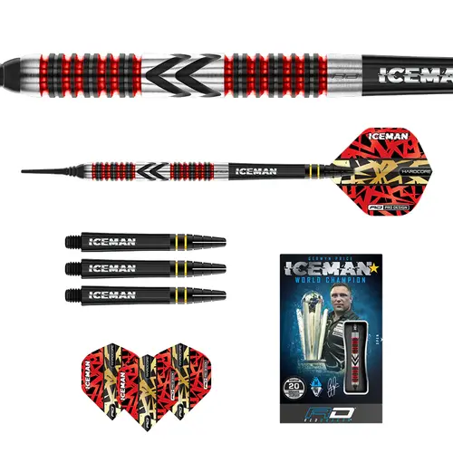 Red Dragon Red Dragon Gerwyn Price Firebird 90% Soft Tip - Dartpijlen