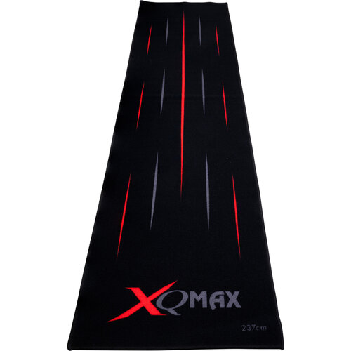 XQMax Darts XQ Max Carpet Dartmat Black Red 237x60