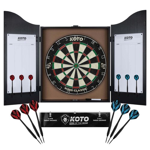 KOTO KOTO Darts Centre - Dartbord Kast met Dartpijlen