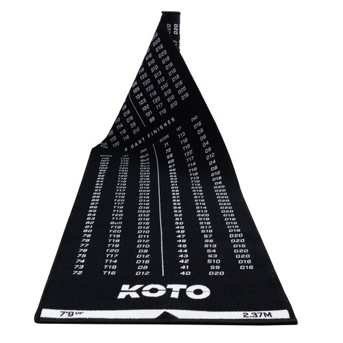 KOTO KOTO Carpet Checkout Dartmat 237x60cm