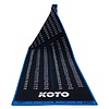 KOTO KOTO Carpet Checkout Dartmat Blue 237 x 60cm