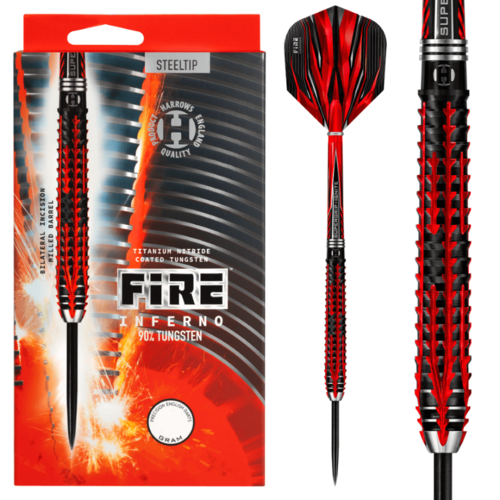 Harrows Harrows Fire Inferno 90% - Dartpijlen