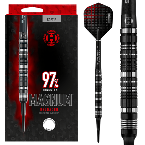 Harrows Harrows Magnum Reloaded 97% Soft Tip - Dartpijlen