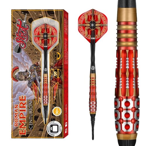 Shot Shot Roman Empire Centurion 90% Soft Tip - Dartpijlen