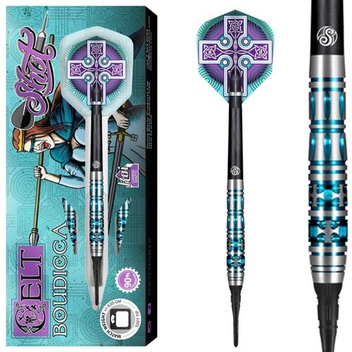 Shot Shot Celt Boudicca 90% Soft Tip - Dartpijlen