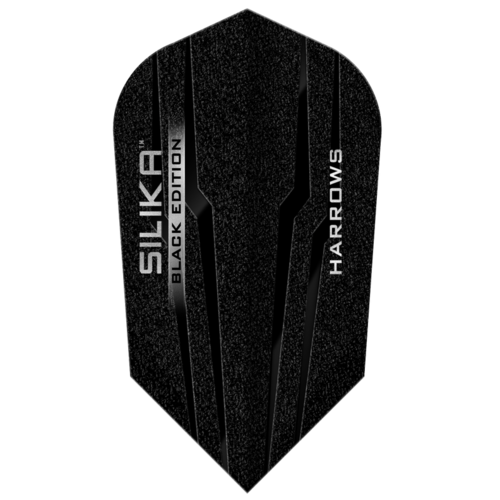 Harrows  Harrows Silika Black Slim Tough Crystalline Coated- Dart Flights