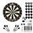 GOAT Everscore NXT LVL Dartbord + KOTO Accessory Kit Steeltip Black 90 Pieces - Dartset