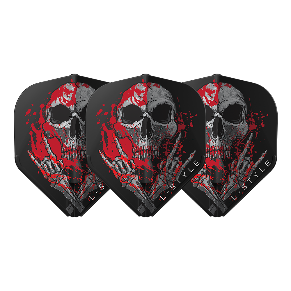 L-Style Pro L1 Ryan Searle V3 Clear Black Darts Flights