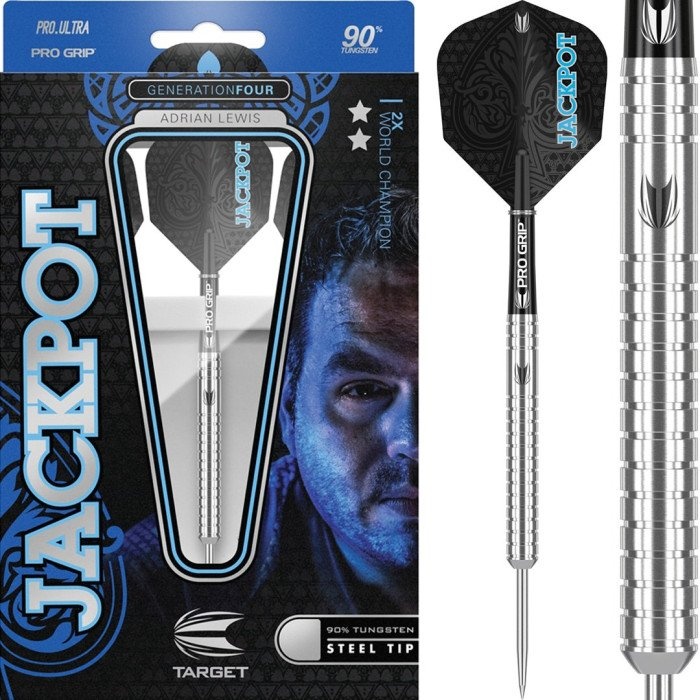 ダーツ TARGET ADRIAN LEWIS GEN-4 Target Adrian Lewis - Jackpot - Gen 4 - 90% Tungsten Darts
