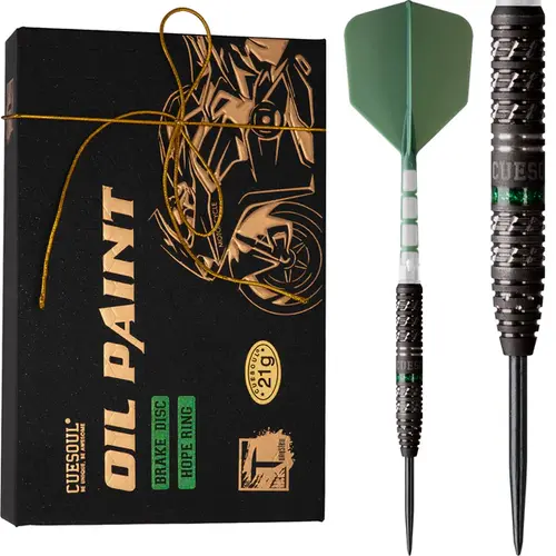 [Tweedekans] Cuesoul Motorcycle Hope Ring Green 90 21 Gram