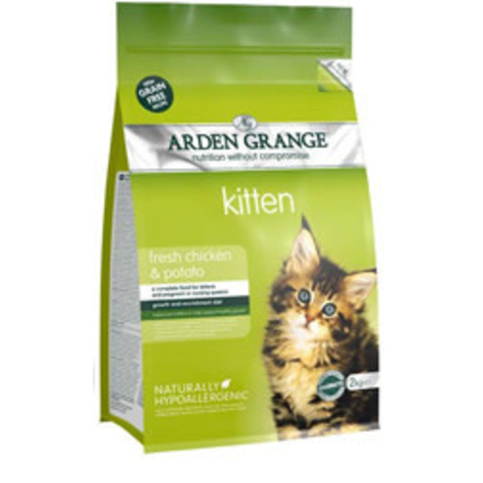 Arden Grange Grain Free Kitten Cat Dry Food, Chicken & Potato