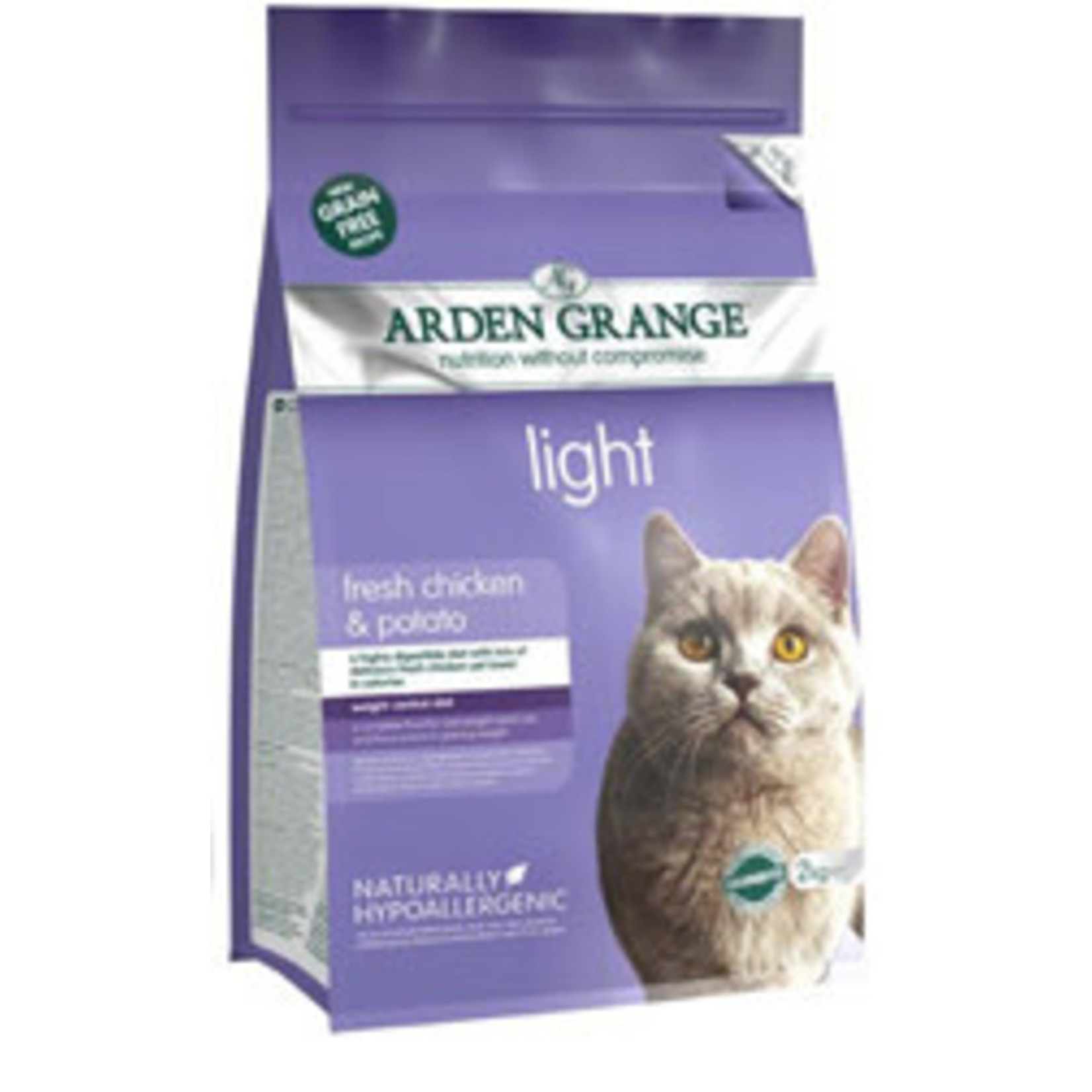 Arden Grange Grain Free Light Adult Cat Dry Food, Chicken & Potato