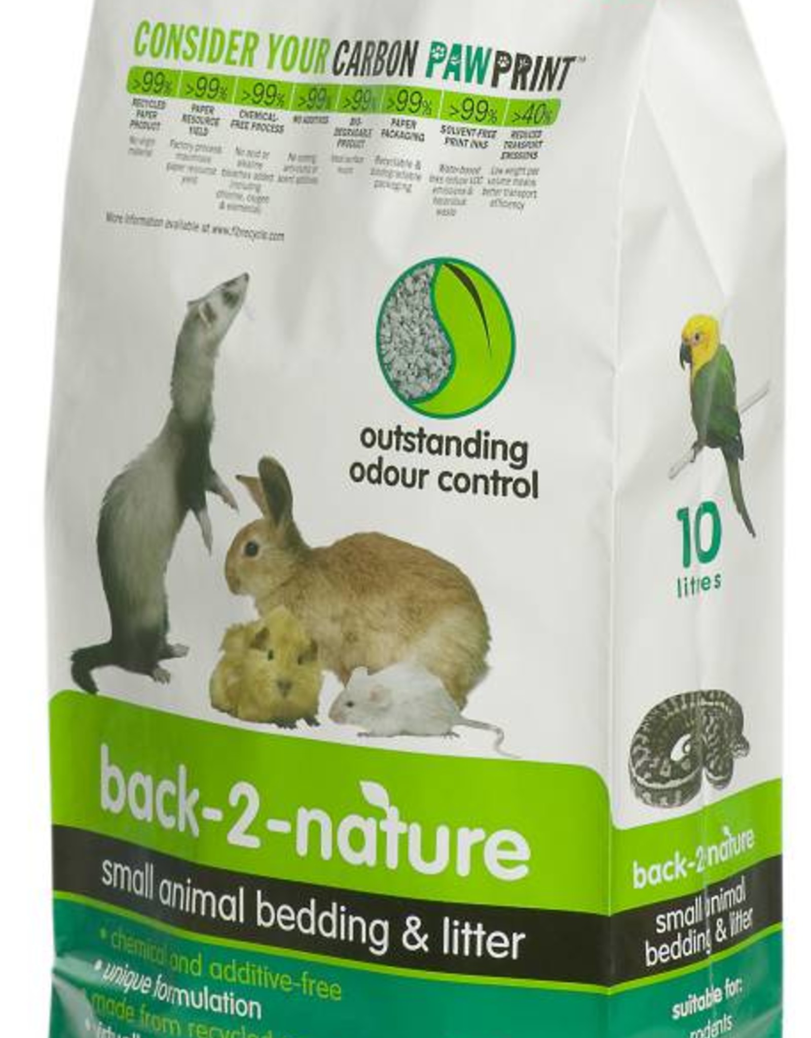 back to nature rabbit litter