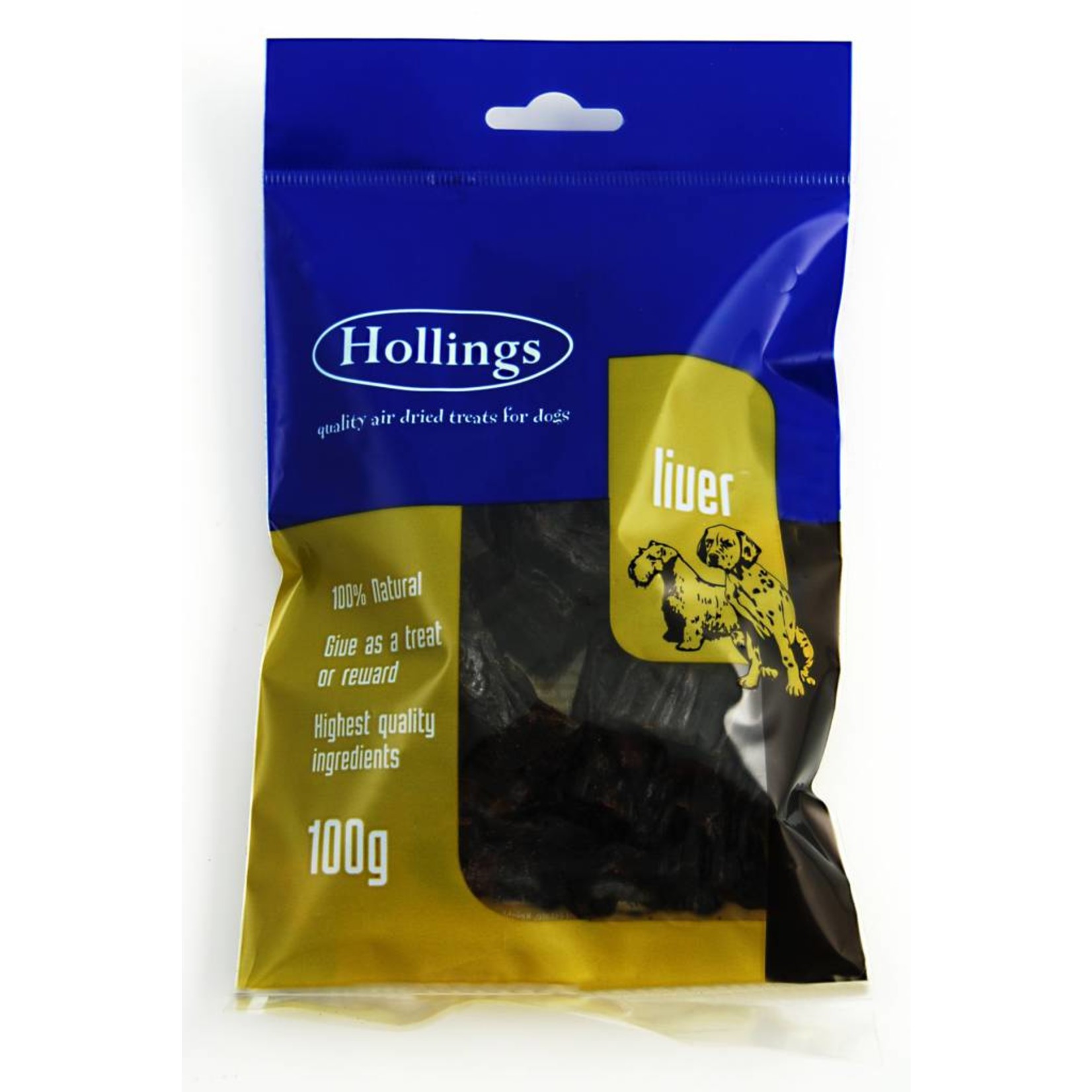 Hollings Liver Natural Dog Treats, 100g