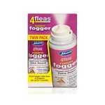 Johnson's Veterinary 4Fleas Dual Action Room Fogger with I.G.R, 100ml Aerosol Treats 35m², 2 pack