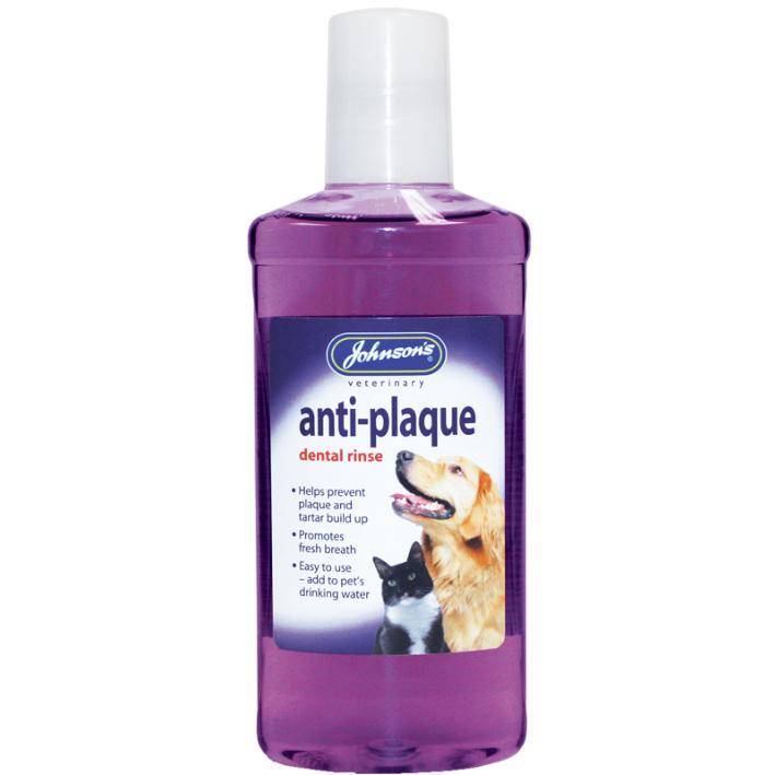 Anti Plaque Dental Rinse for dogs & cats 250ml Pet Care By Post
