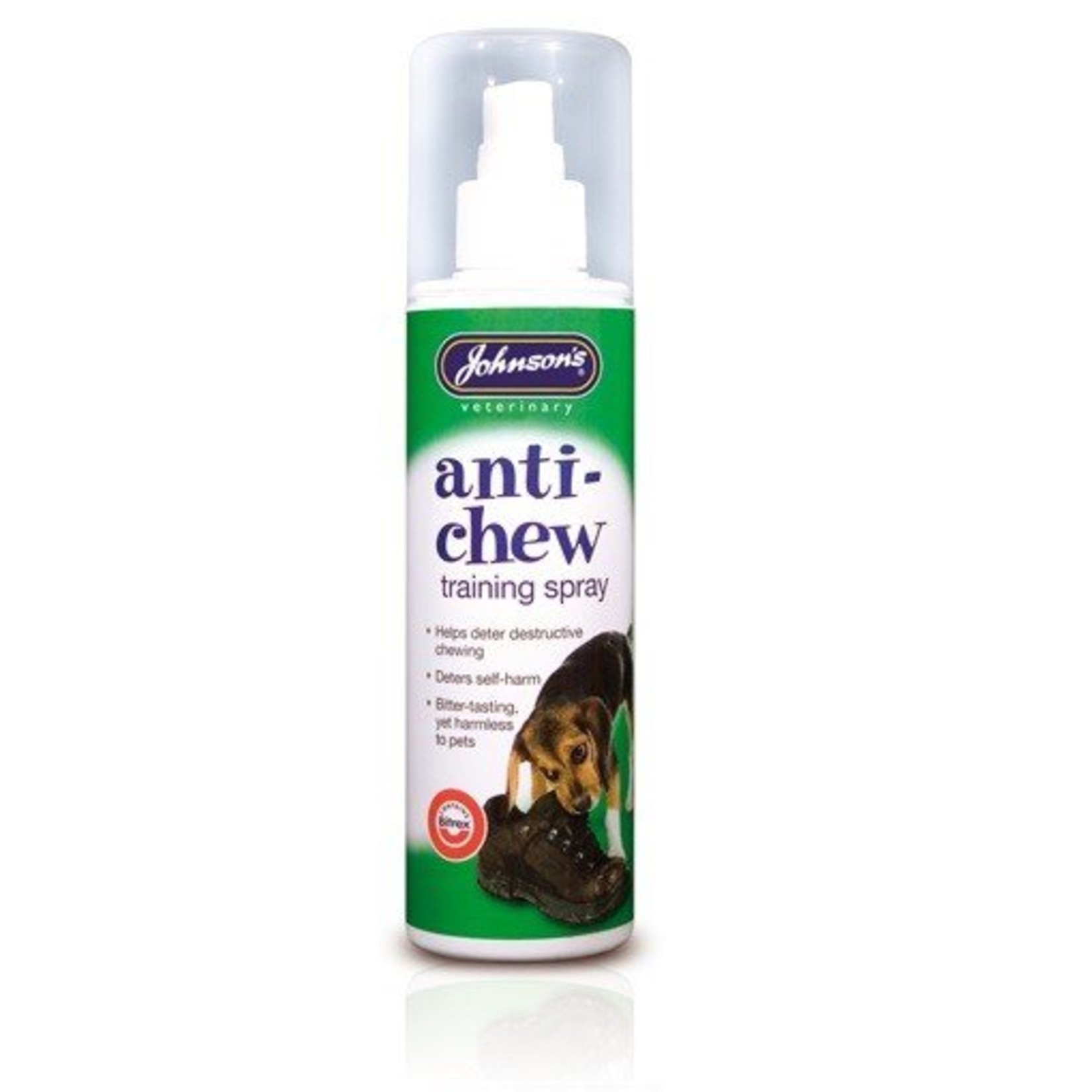 Johnson's Veterinary Anti-Chew Bitter Tasting Cat & Dog Training Spray, 150ml