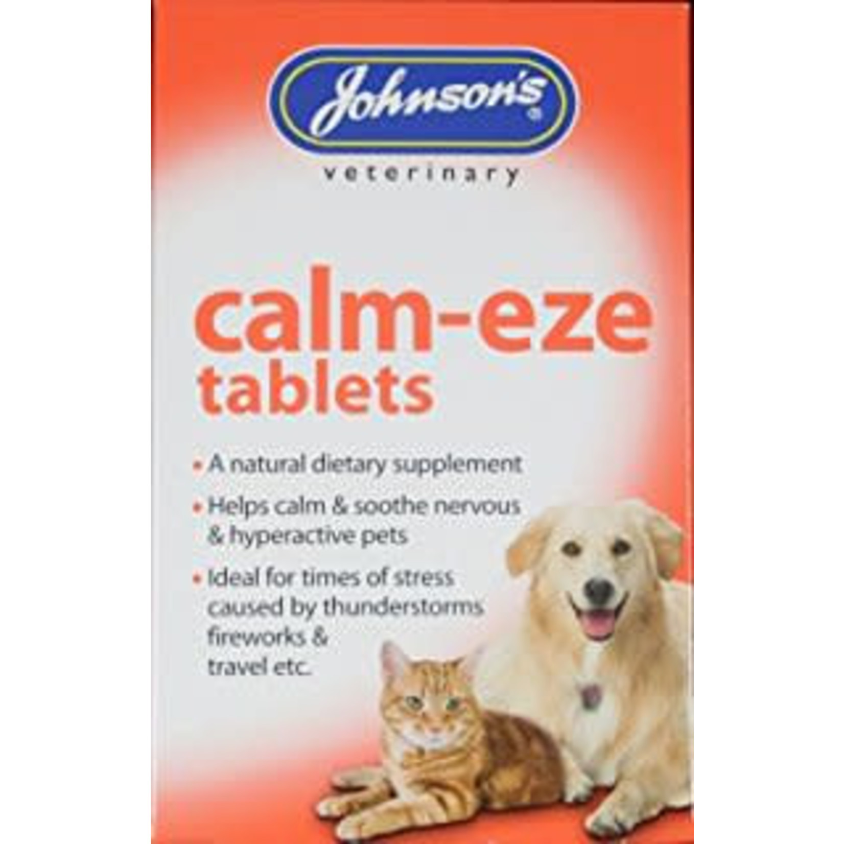Johnson's Veterinary Calm-Eze Cat & Dog Calming Tablets, 36 pack