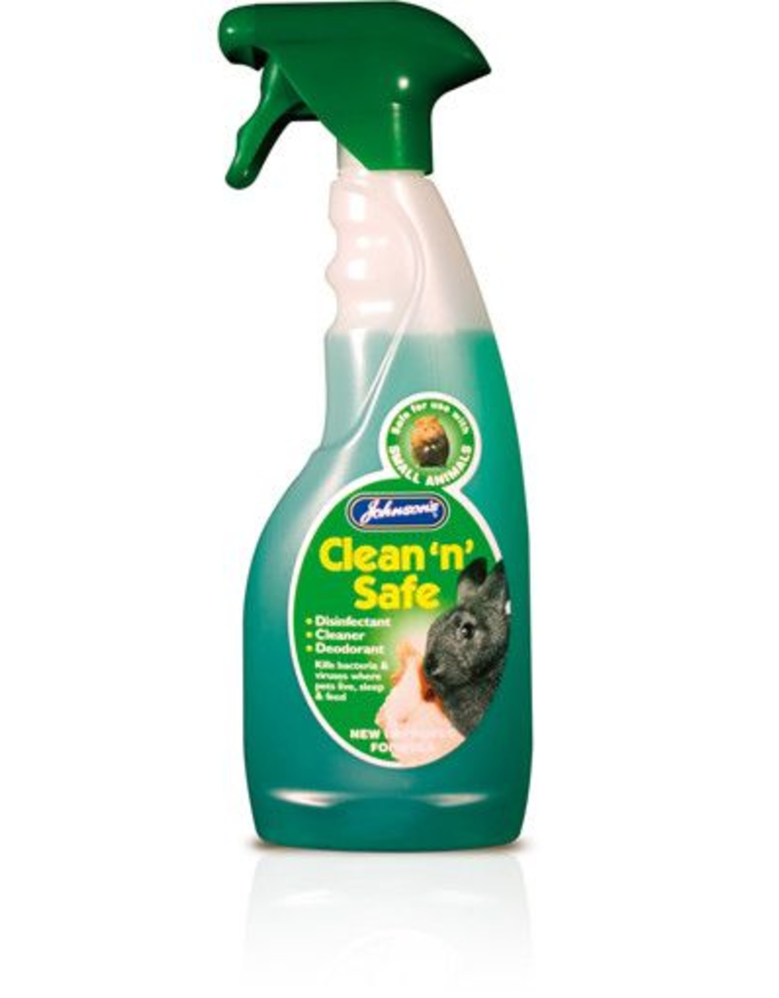 Clean n Safe for small animals, Trigger Spray 500ml Pet Care By Post
