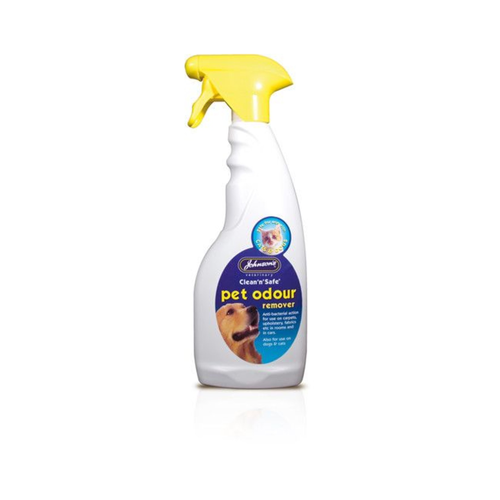 Johnson's Veterinary Clean n Safe Pet Odour Remover Spray, 500ml