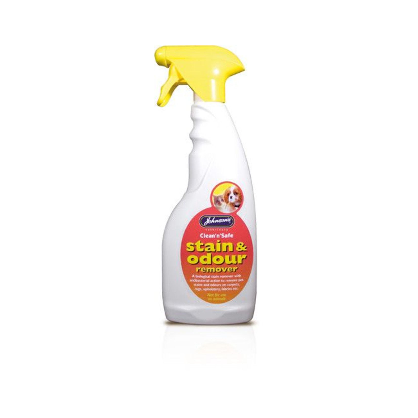 Johnson's Veterinary Clean n Safe Stain & Odour Remover Spray, 500ml