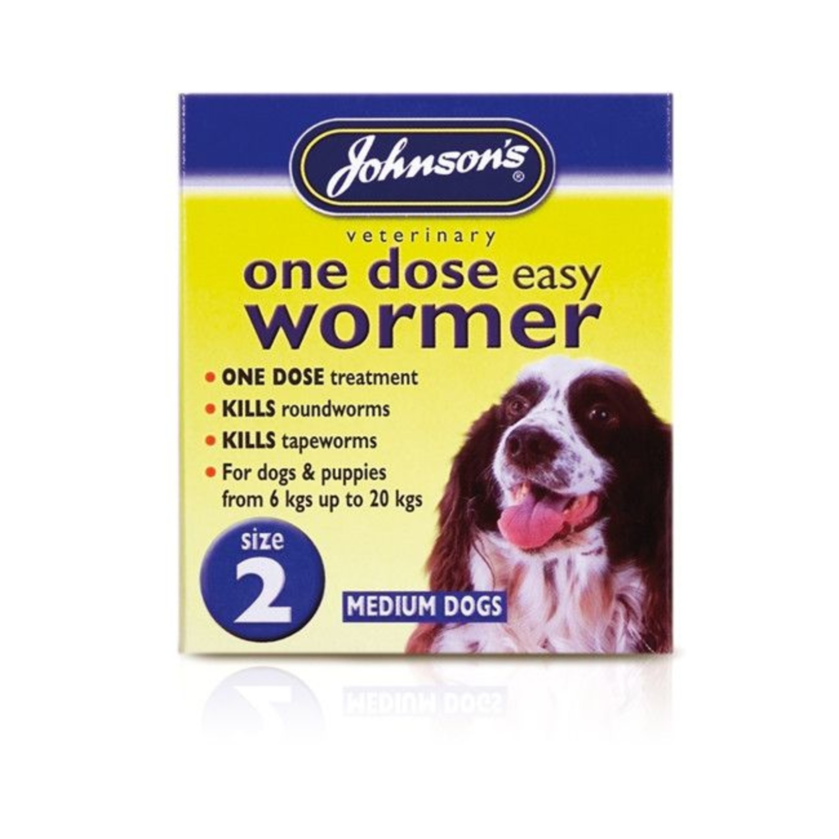 Johnson's Veterinary One Dose Easy Wormer for Dogs