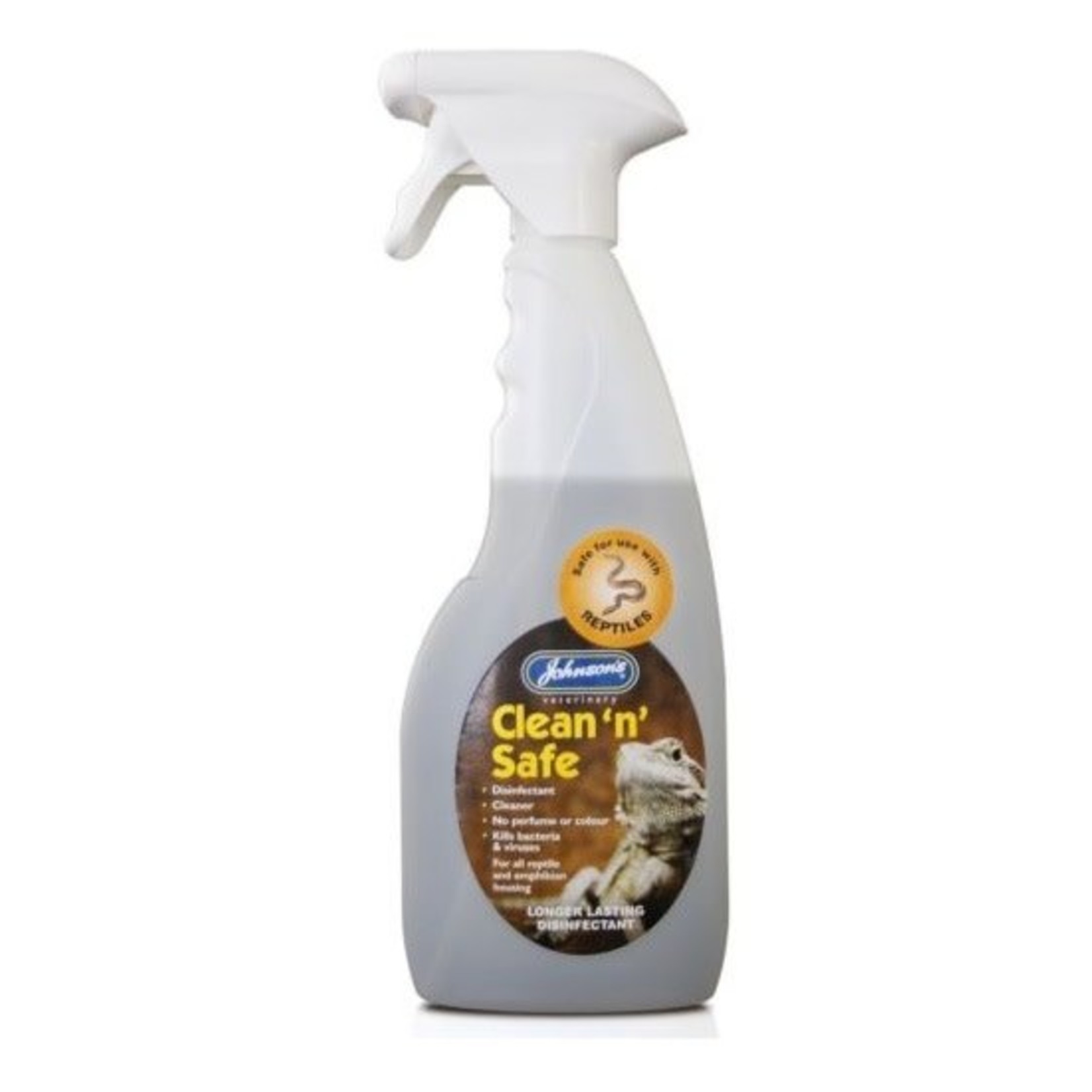 Johnson's Veterinary Reptile Clean n Safe Trigger Spray, 500ml