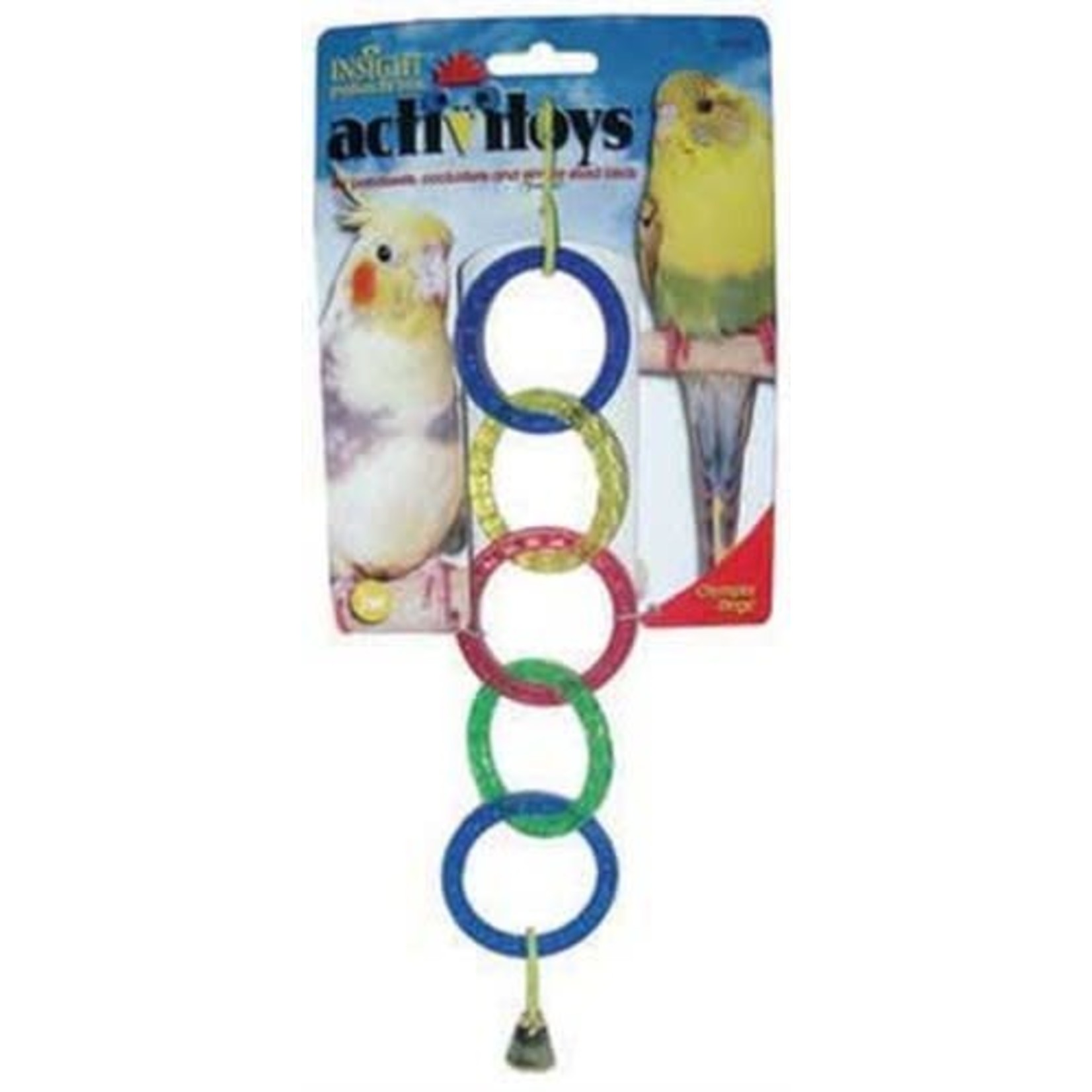 JW Olympia Rings Cage Bird Toy